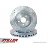 STILLEN Rear Cross Drilled 1-Piece Sport Rotors - SET