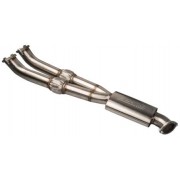 .Buschur Racing GT-R 90mm Midpipe W/ Stainless Steel Muffler