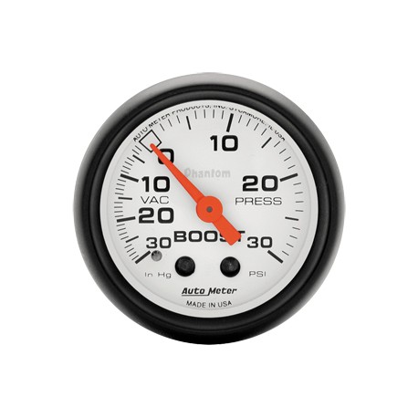 Autometer 30-0-30 Phantom Boost Gauge