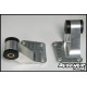 Buschur Racing Rear Side Diff Supports w/ Urethane Inserts