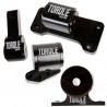 TS Billet Aluminum 4 Piece 5-spd Full Engine Mount Kit:Evo 7/8/9